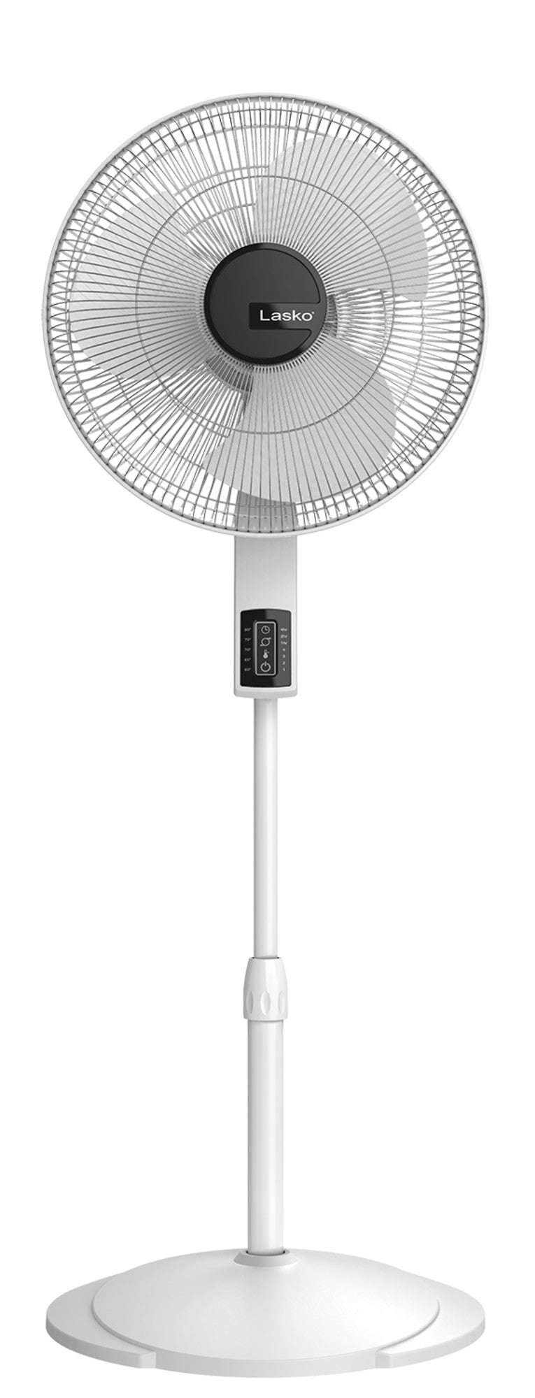 Lasko 16 Pedestal Fan: Oscillating. 4-Speed. Remote. Timer. Thermostat. White - Image 8