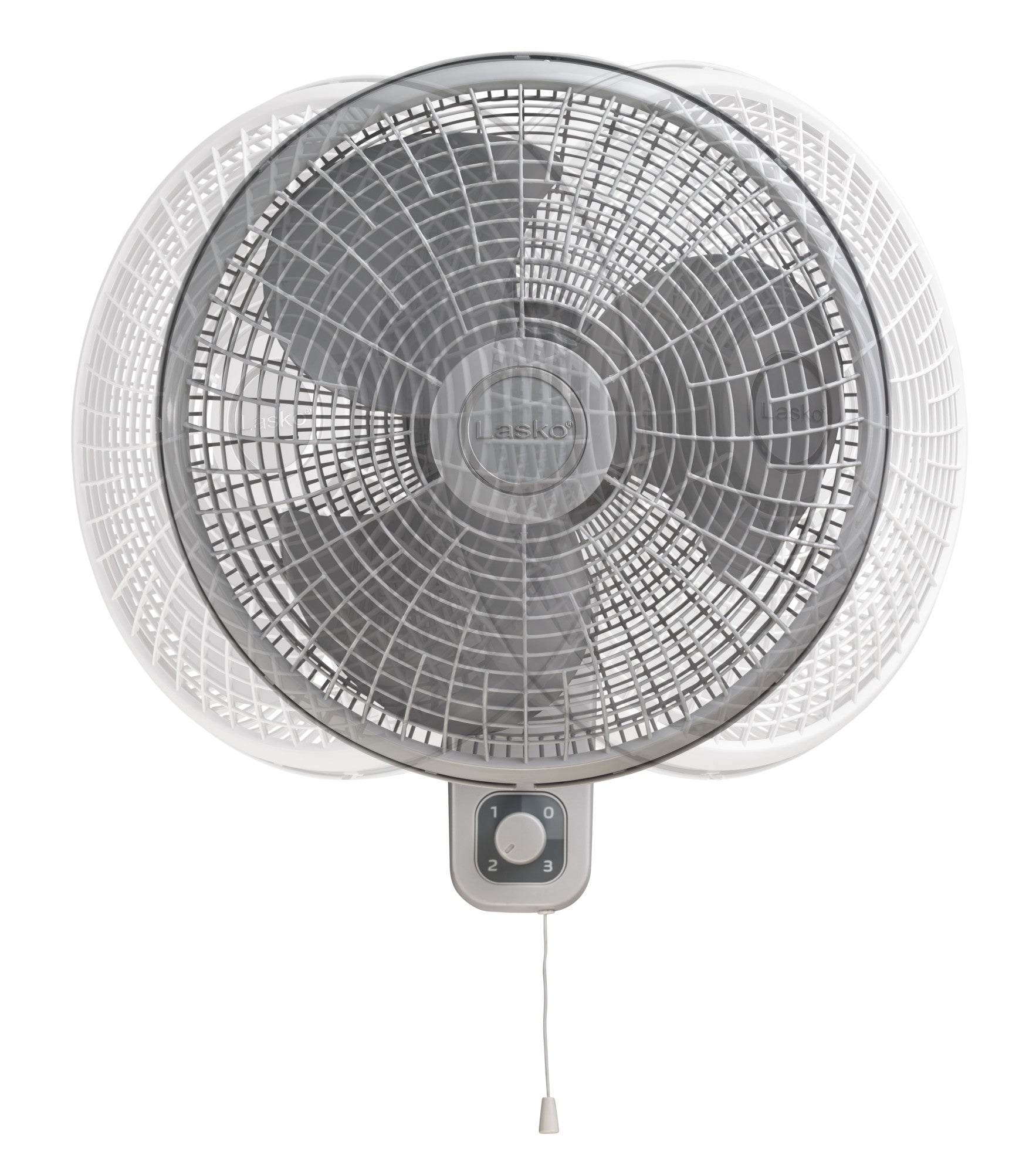 Lasko 16 Wall Mount Fan: Oscillating. 3-Speed. Tilting Head. White - Image 10