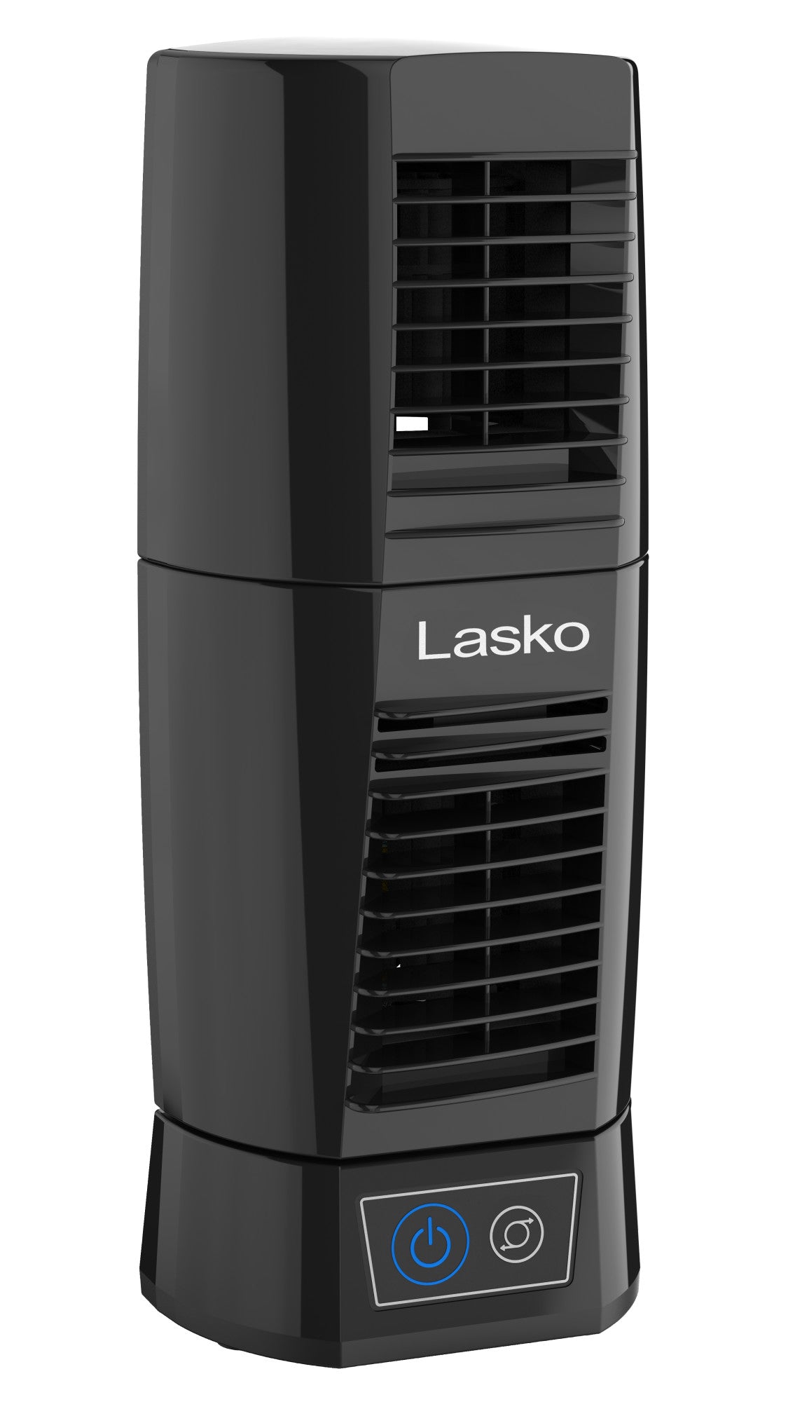 Lasko Wind Tower 12 Table Fan: Oscillating. 2-Speed. Pivoting. Black - Image 7