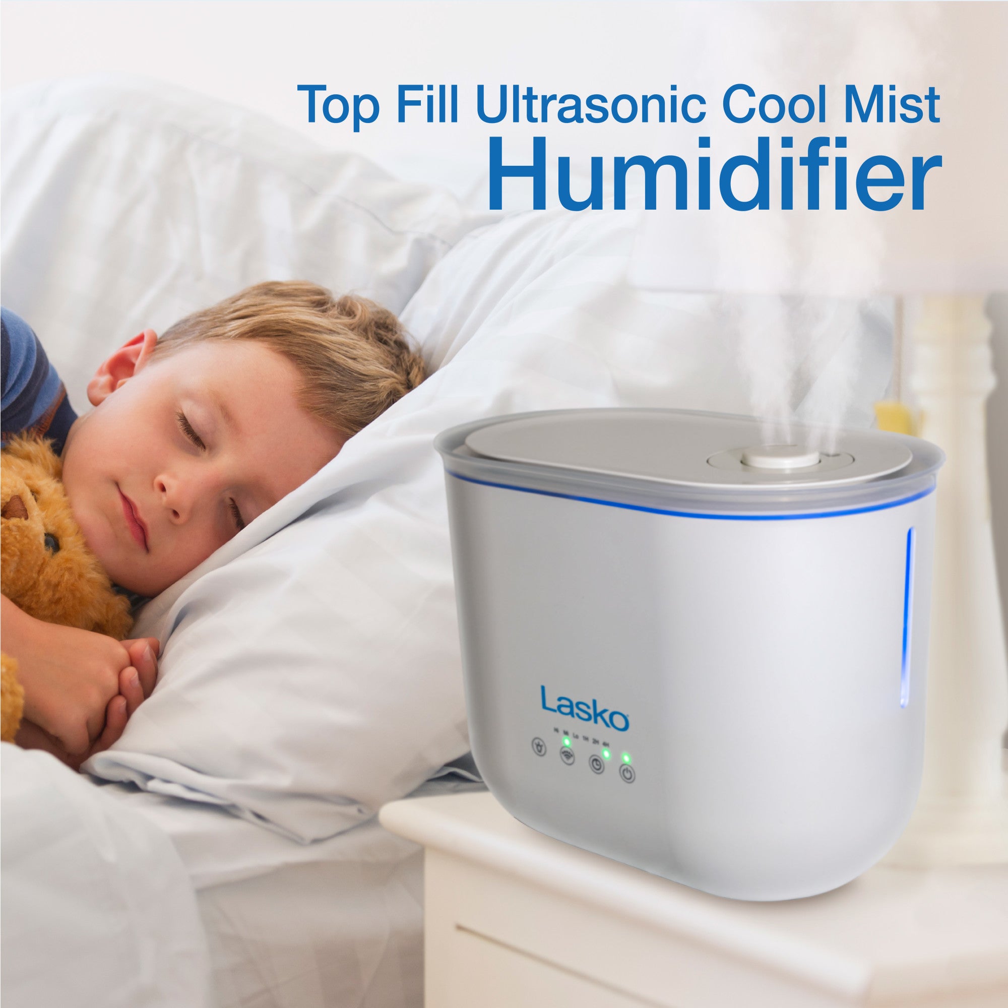 Lasko Top Fill Ultrasonic Cool Mist Humidifier - Image 2