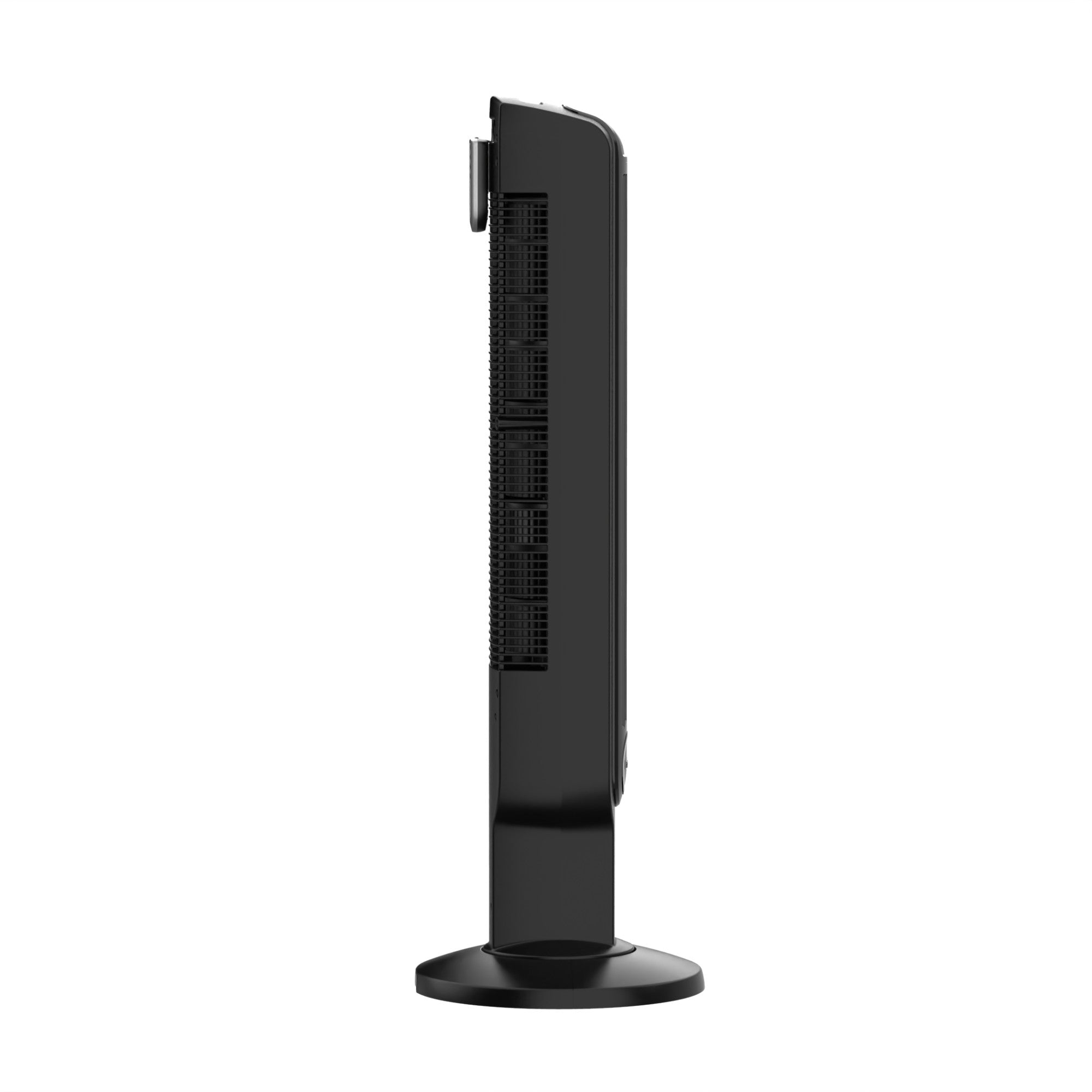 Lasko 36 Tower Fan: Oscillating. 4-Speed. Remote. Timer. Dark Mode. Black - Image 7