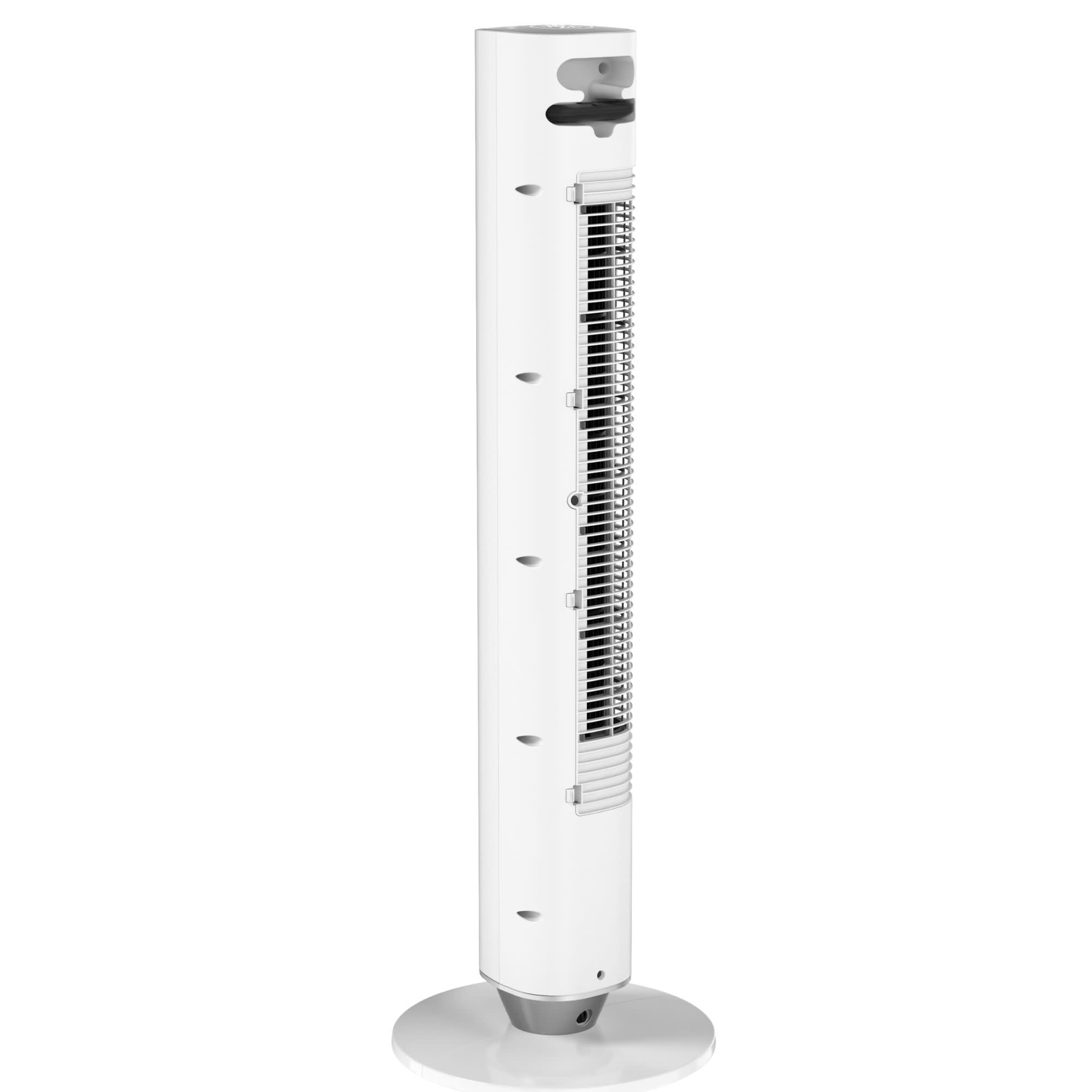 Lasko Pinnacle 40 DC Tower Fan: Oscillating. 12-Speed. Remote. Timer. White - Image 13