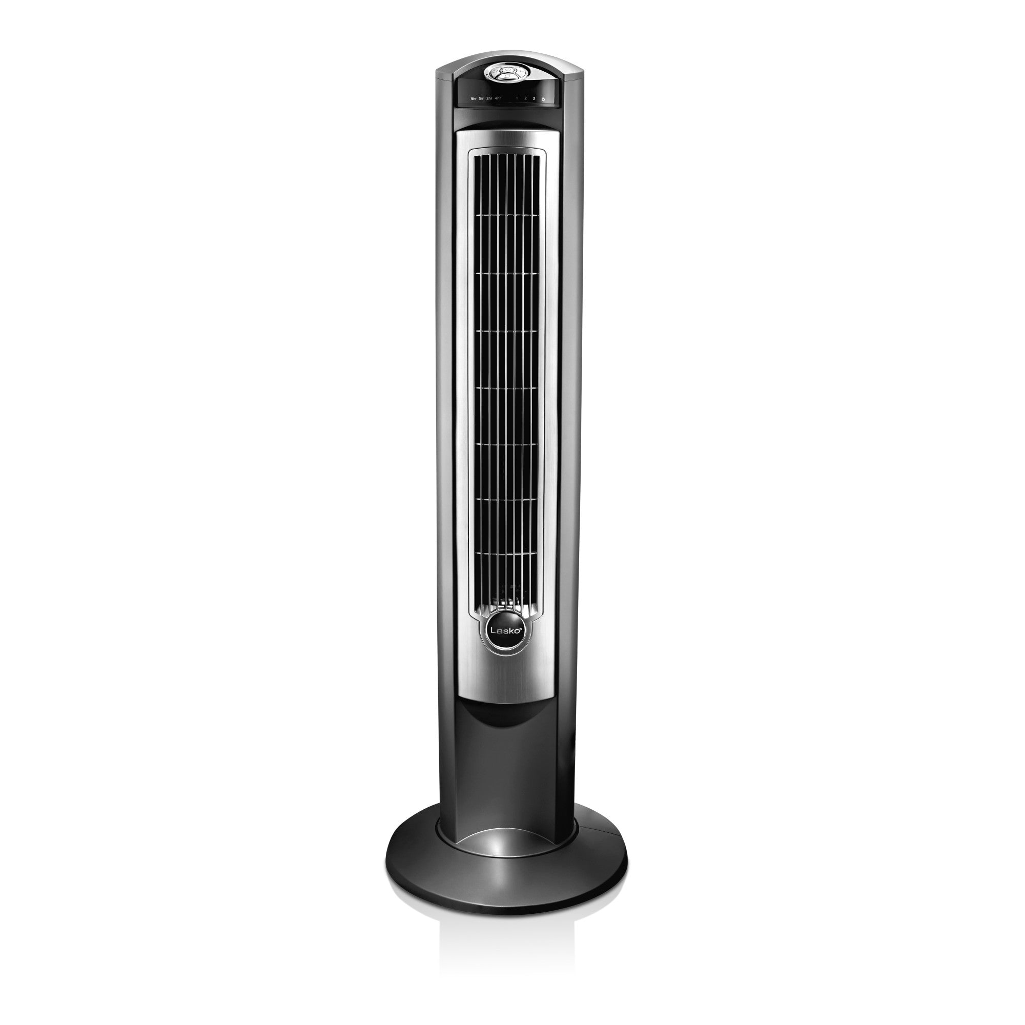 Lasko Wind Curve 42 Tower Fan: Oscillating. 3-Speed. Remote. Timer. Silver - Image 7