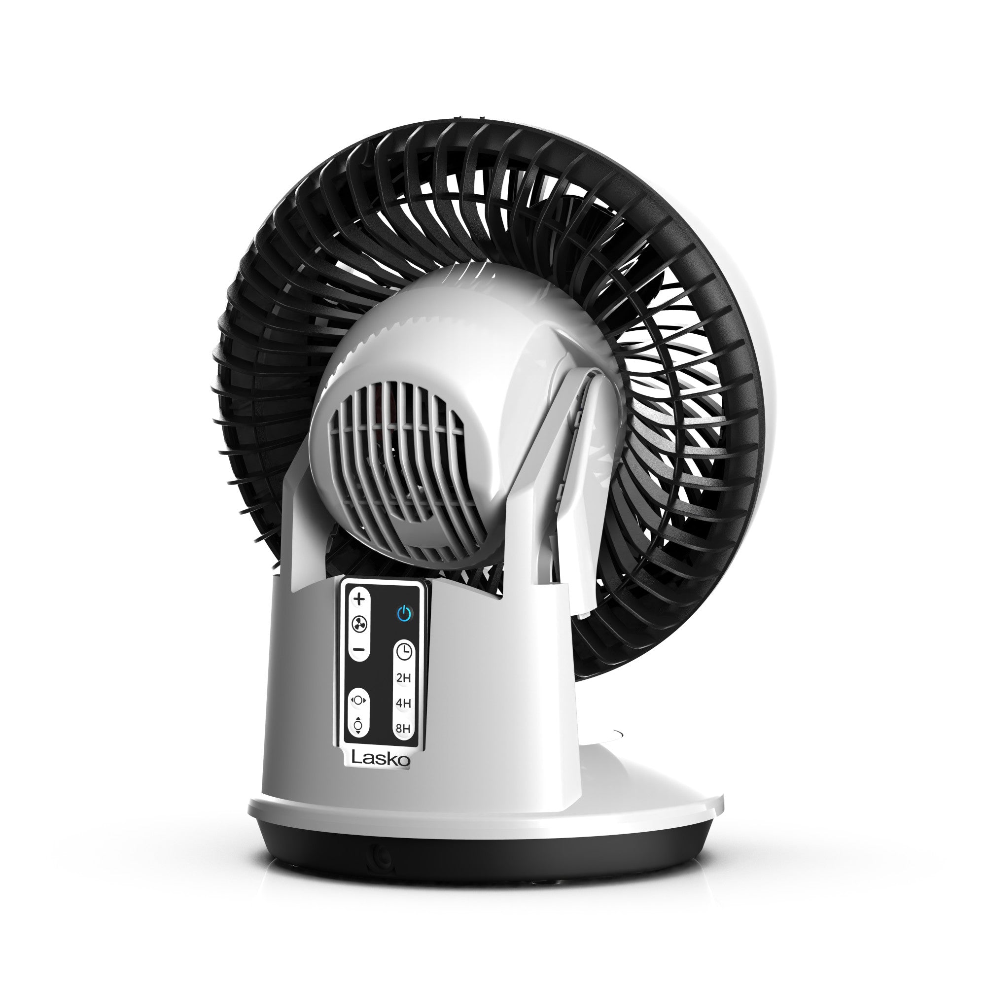 Lasko Whirlwind 7 Table Fan: Dual Oscillation. 3-Speed. Remote. White - Image 12