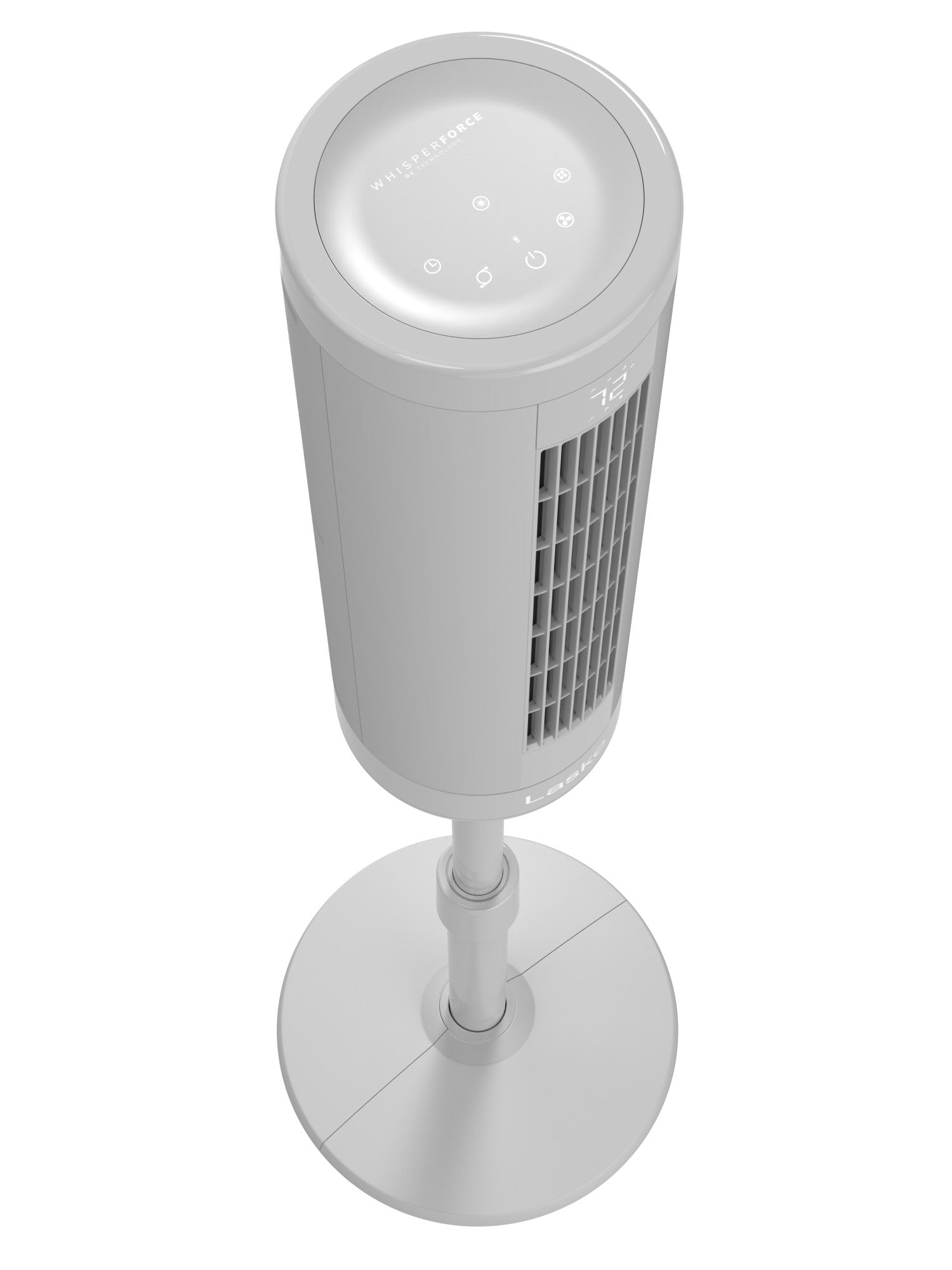 Lasko Elevation 54 DC Pedestal Tower Fan: Oscillating. 8-Speed. Remote. Gray - Image 13