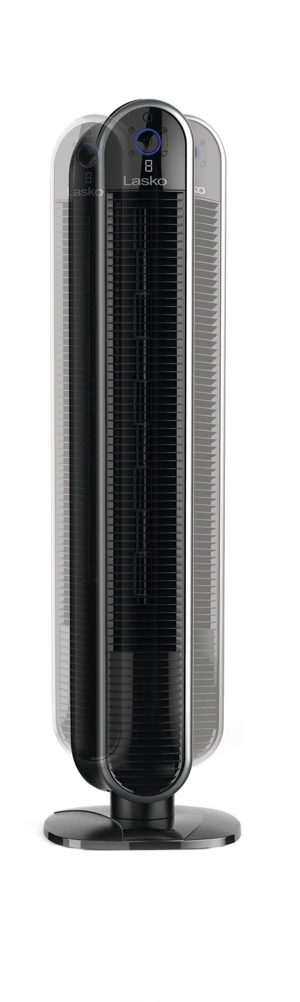 Lasko 40 Smart Tower Fan: Oscillating. 5-Speed. Timer. Wi-Fi. Black - Image 12
