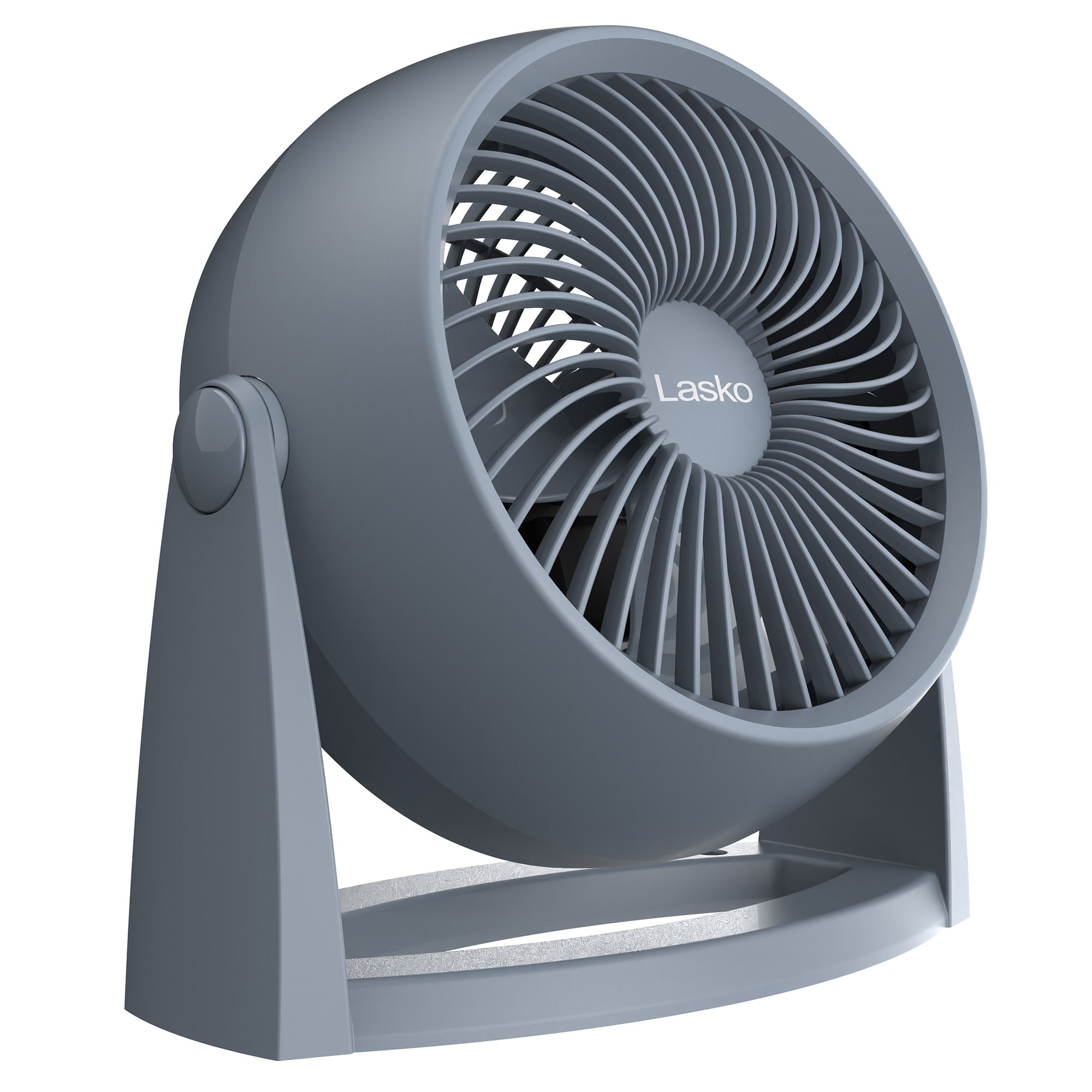 Lasko Whirlwind Tilt 12 Table Fan: Wall Mount. 3-Speed. Slate