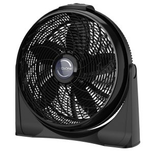 Lasko Cyclone 20 Air Circulator Floor Fan: Wall Mount. 3-Speed. Black