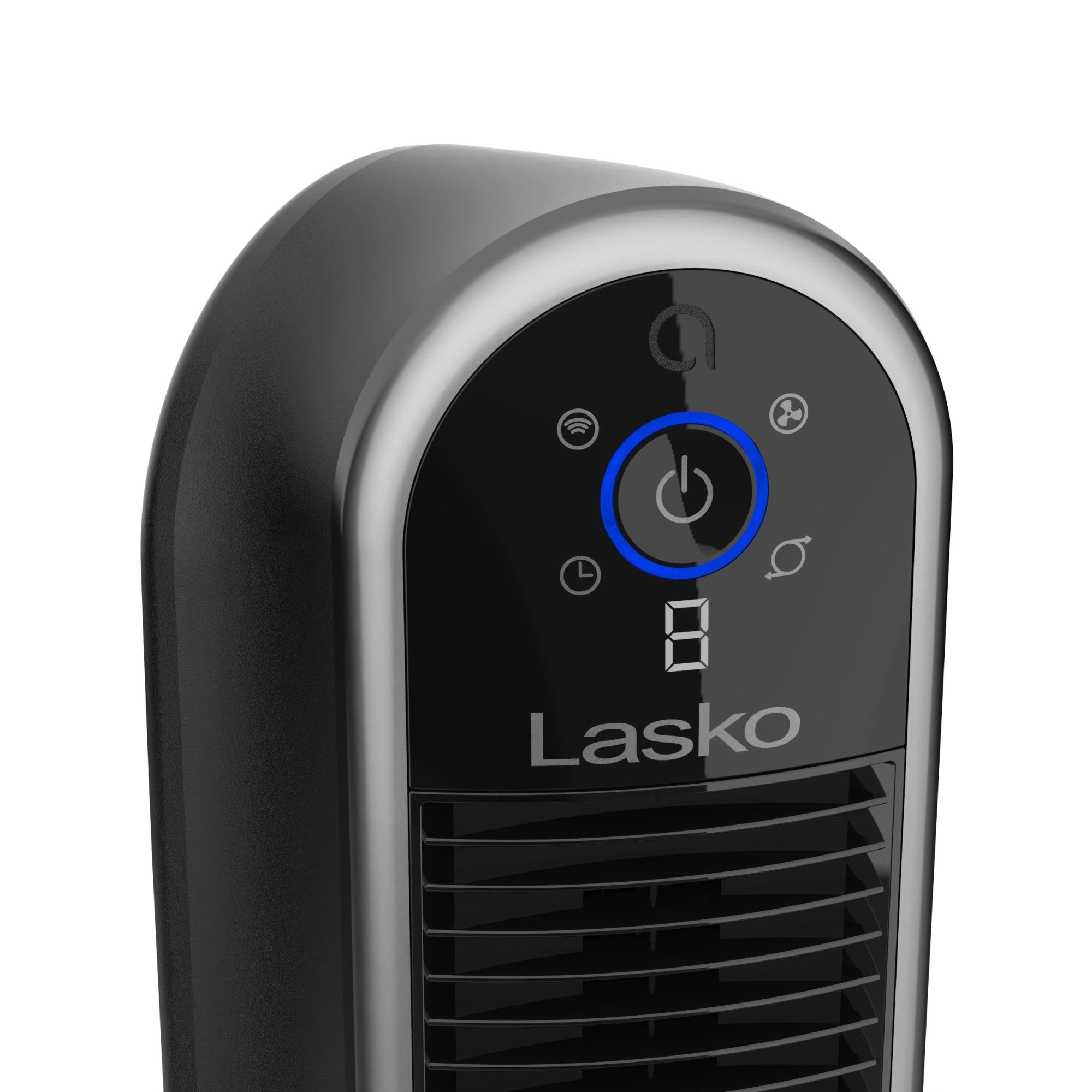 Lasko 40 Smart Tower Fan: Oscillating. 5-Speed. Timer. Wi-Fi. Black - Image 10