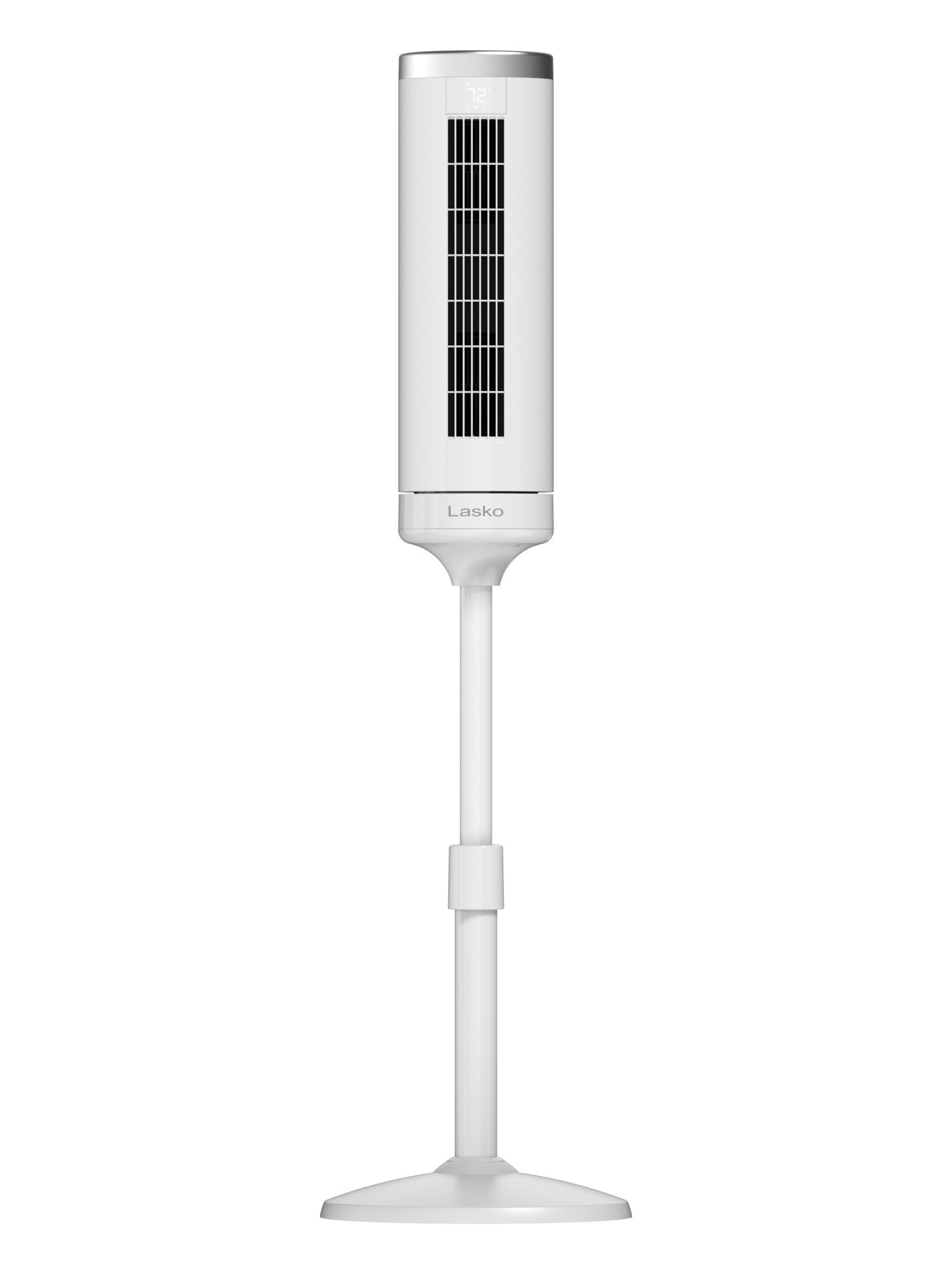 Lasko Elevation 54 DC Pedestal Tower Fan: Oscillating. 8-Speed. Remote. White - Image 8