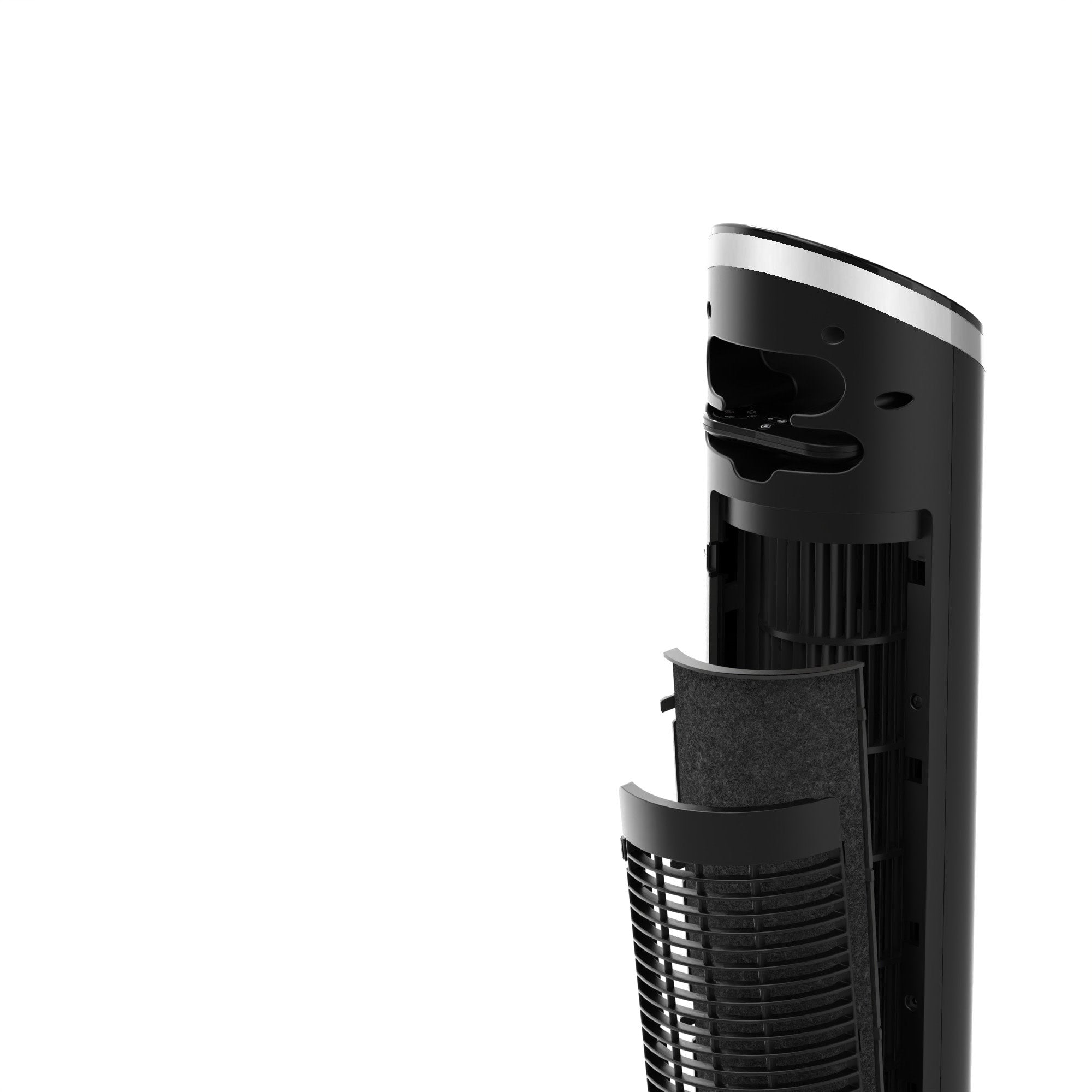Lasko Apex 42 Tower Fan: Oscillating. 6-Speed. Remote. Timer. Black - Image 12