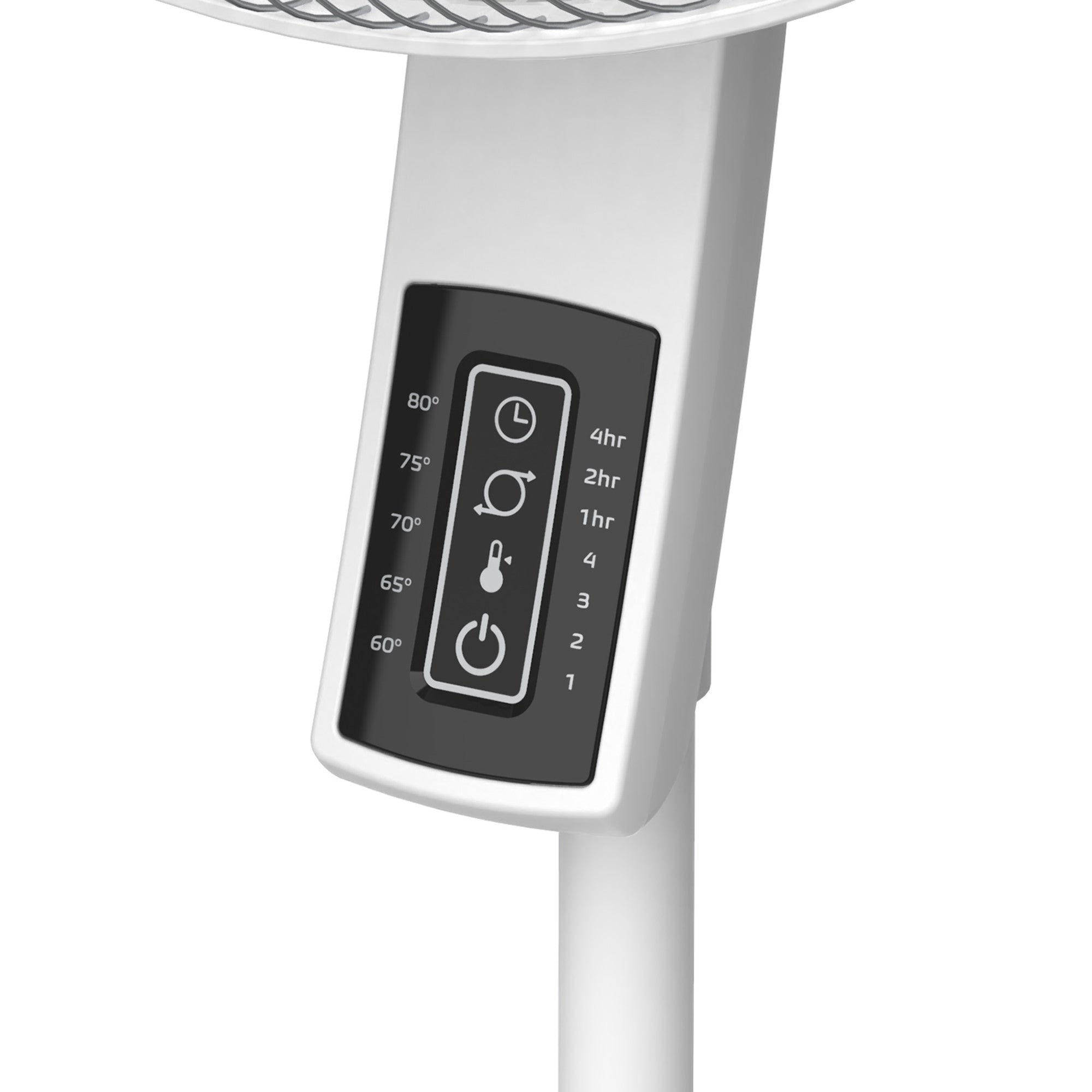 Lasko 16 Pedestal Fan: Oscillating. 4-Speed. Remote. Timer. Thermostat. White - Image 9