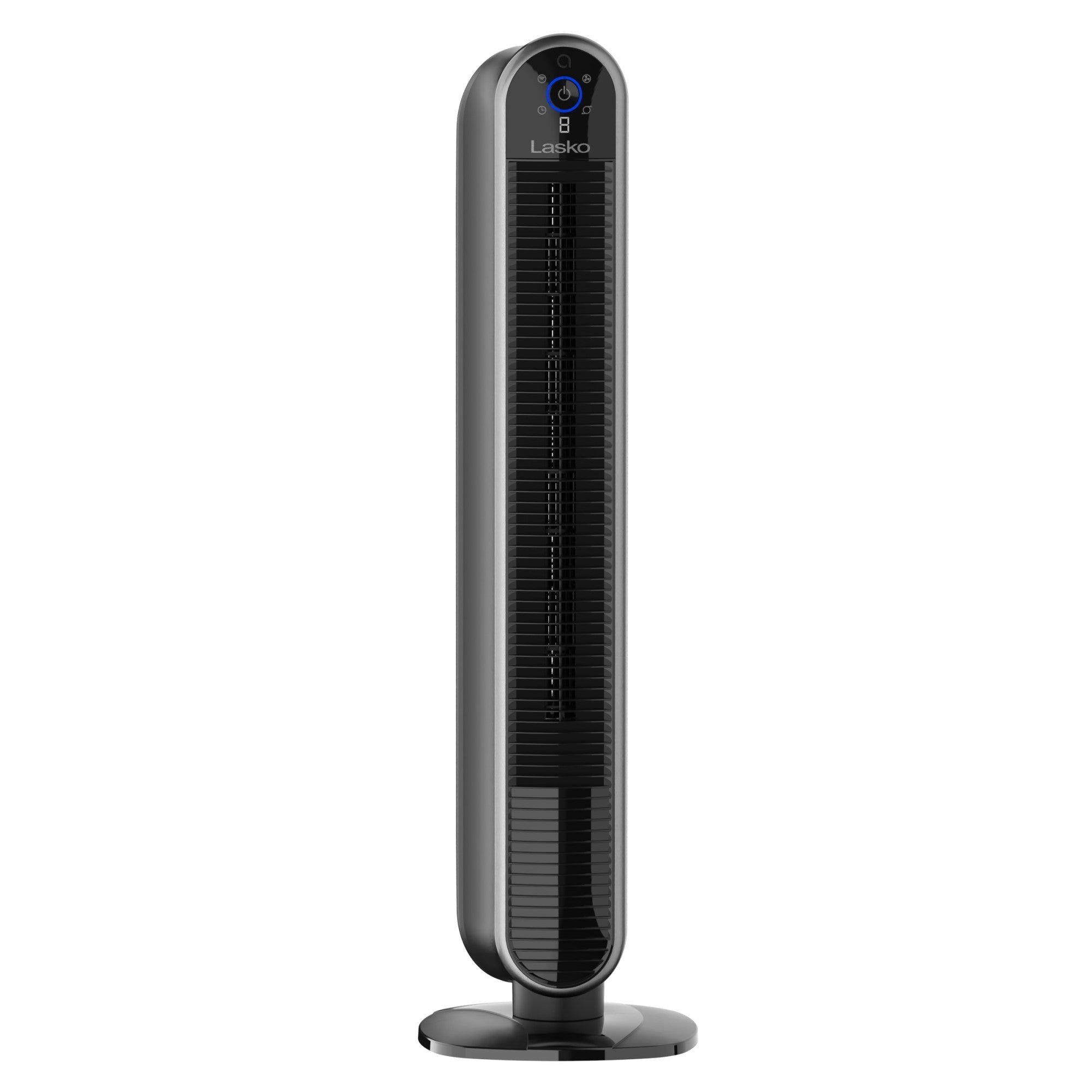 Lasko 40 Smart Tower Fan: Oscillating. 5-Speed. Timer. Wi-Fi. Black - Image 9
