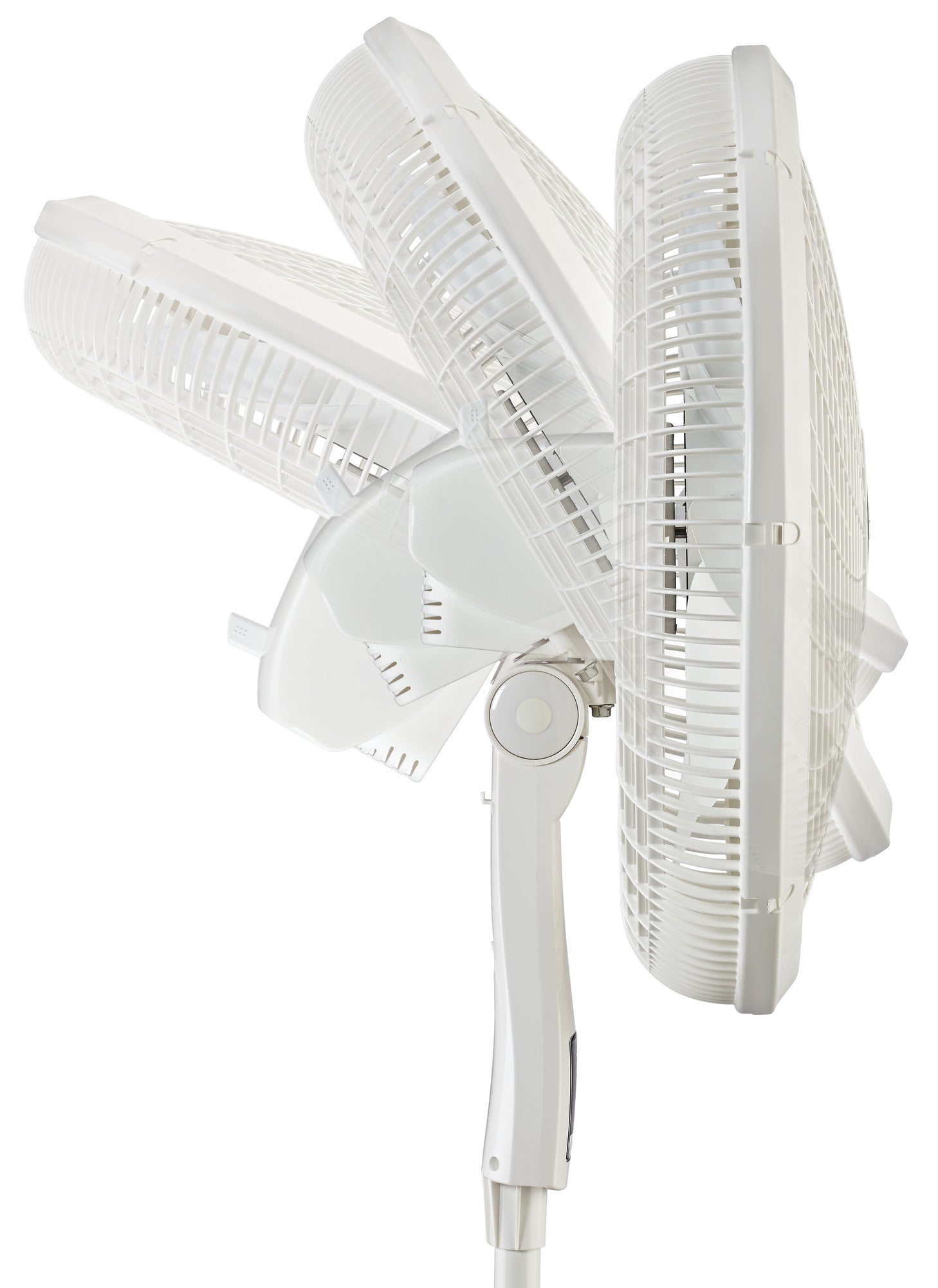 Lasko Cyclone 18 Pedestal Fan: Oscillating. 4-Speed. Remote. Tilting Head. White - Image 5