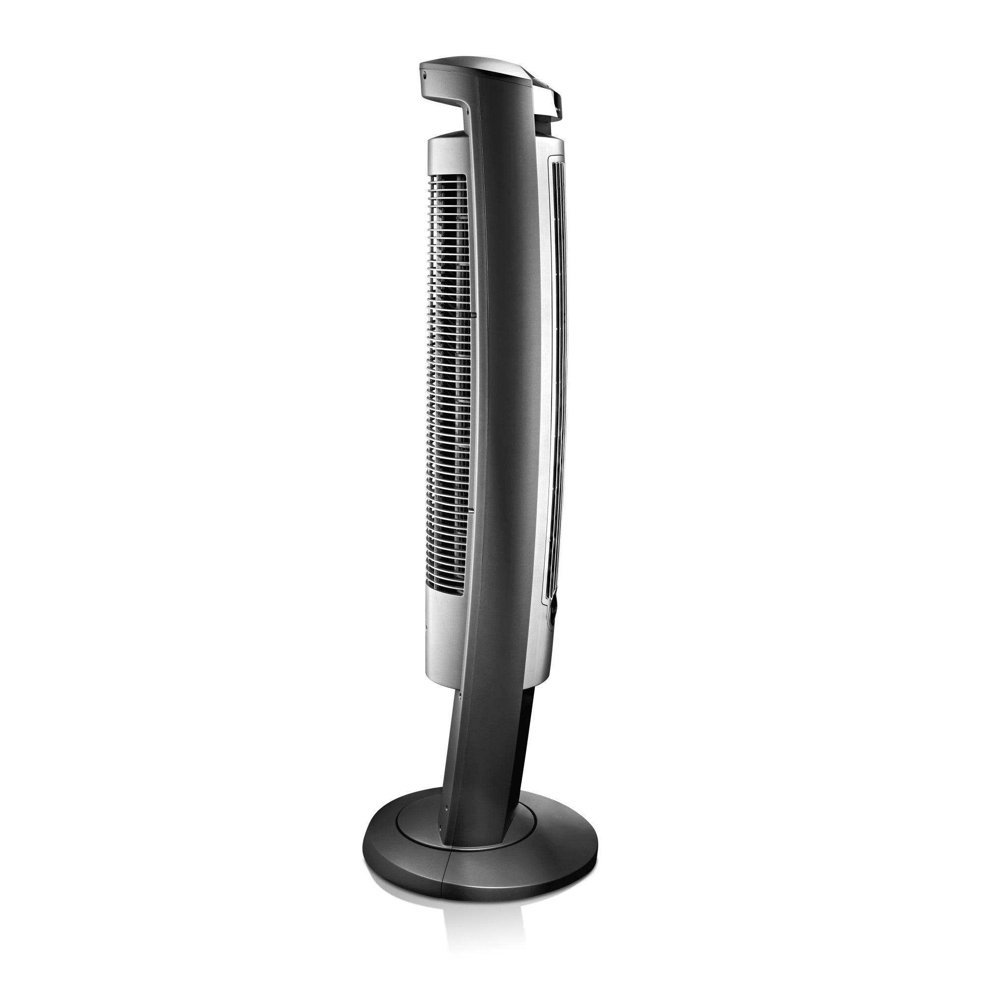 Lasko Wind Curve 42 Tower Fan: Oscillating. 3-Speed. Remote. Timer. Silver - Image 12