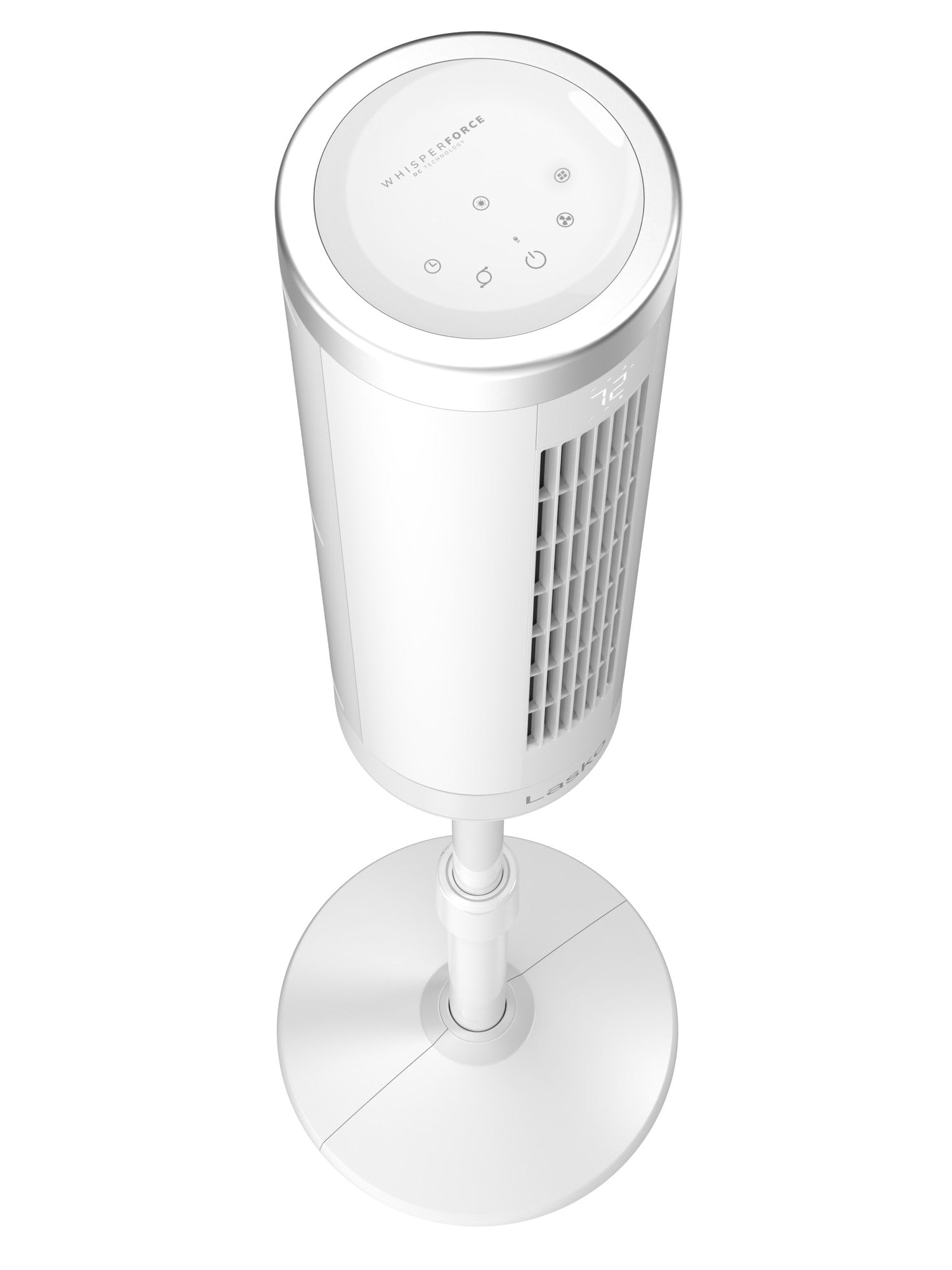 Lasko Elevation 54 DC Pedestal Tower Fan: Oscillating. 8-Speed. Remote. White - Image 12