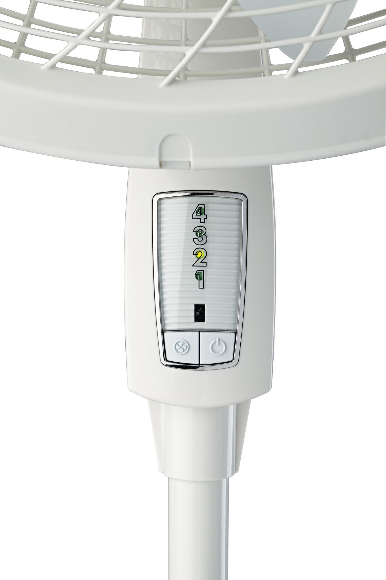 Lasko Cyclone 18 Pedestal Fan: Oscillating. 4-Speed. Remote. Tilting Head. White - Image 4
