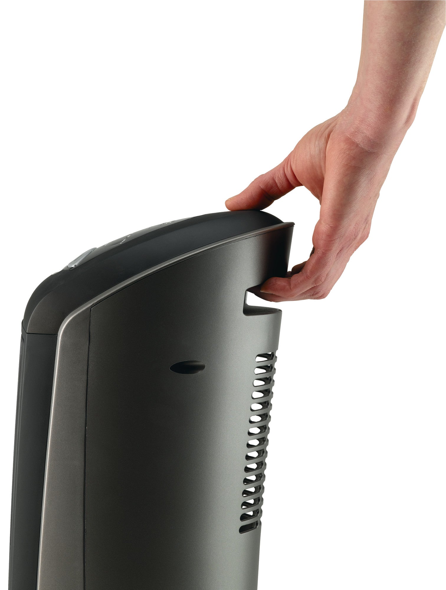 Lasko 23 Ceramic Tower Space Heater: Oscillating. 2 Heat Settings. Remote. Timer. Thermostat. Silver - Image 11