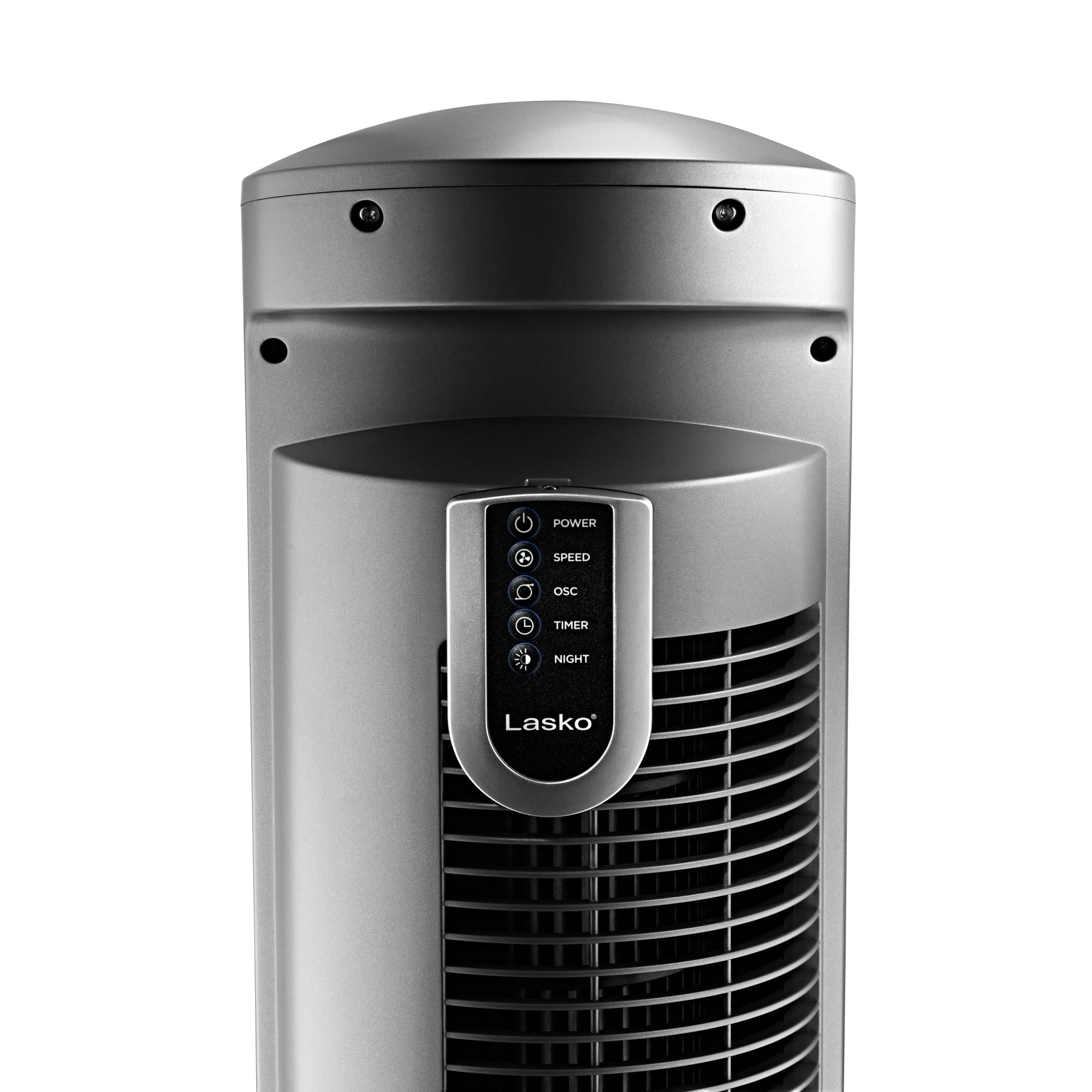 Lasko Wind Curve 42 Tower Fan: Oscillating. 3-Speed. Remote. Timer. Silver - Image 10