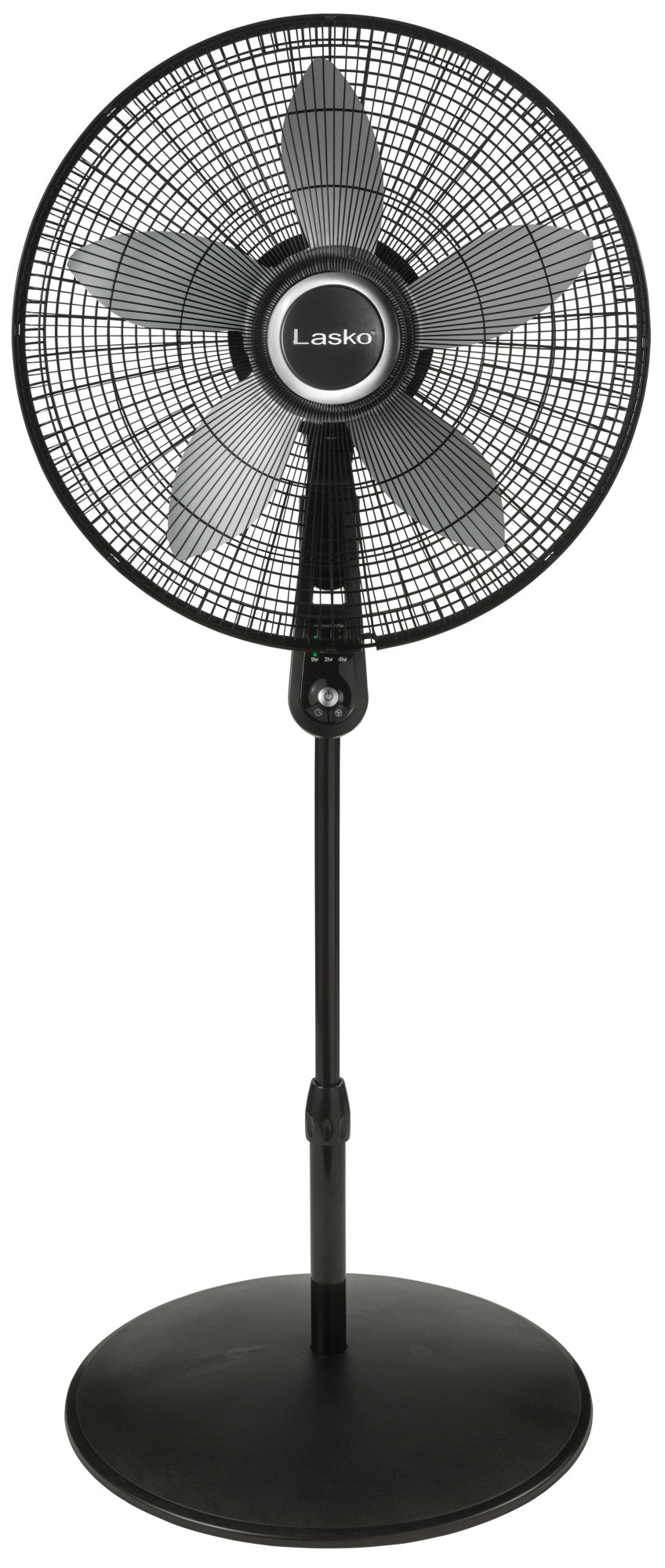 Lasko 20 Pedestal Fan: Oscillating. 4-Speed. Remote. Timer. Black - Image 4