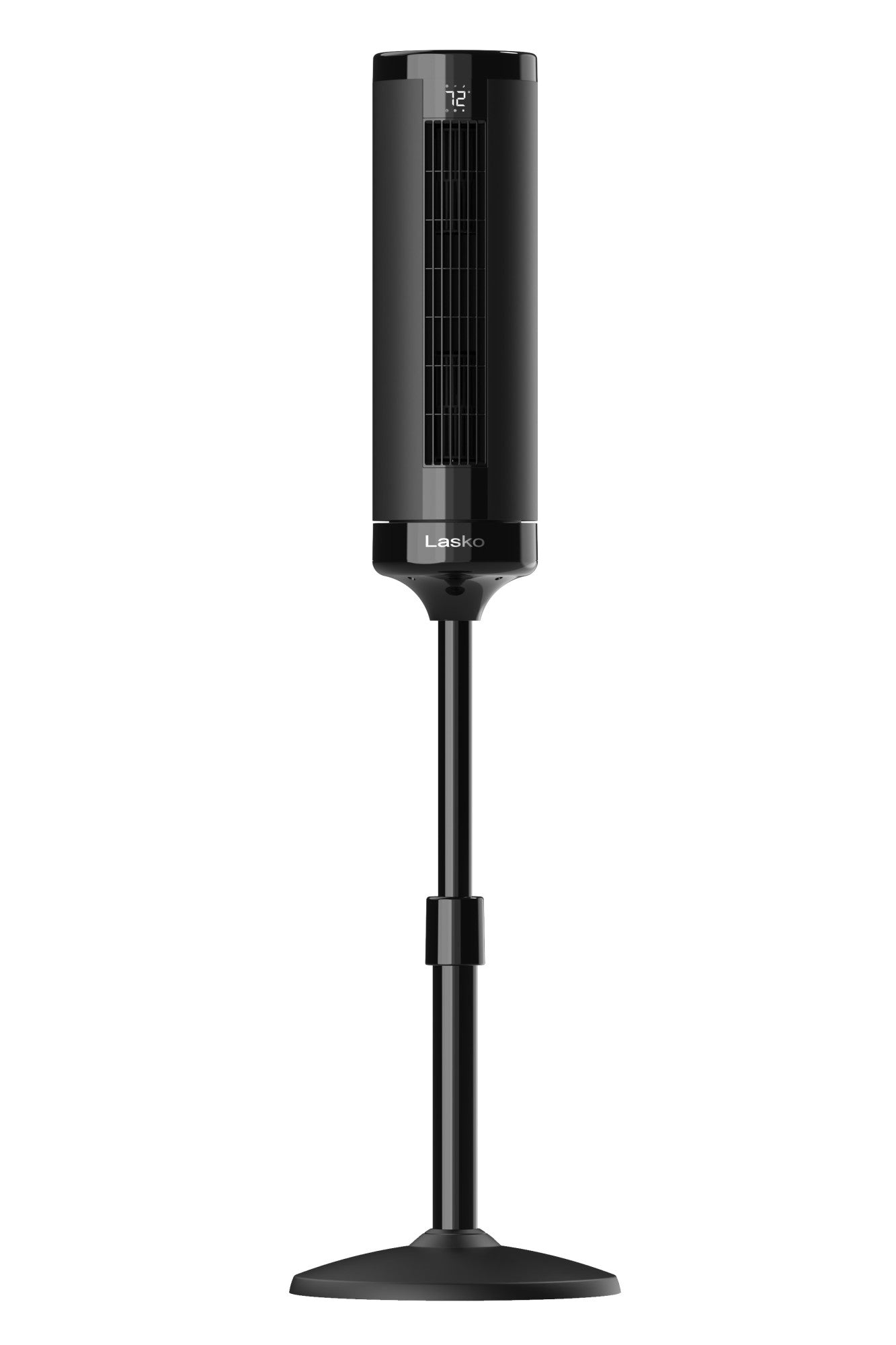 Lasko Elevation 54 DC Pedestal Tower Fan: Oscillating. 8-Speed. Remote. Black - Image 8