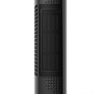 Lasko 14 Ceramic Tower Space Heater: Oscillating. 2 Heat Settings. Thermostat. Black