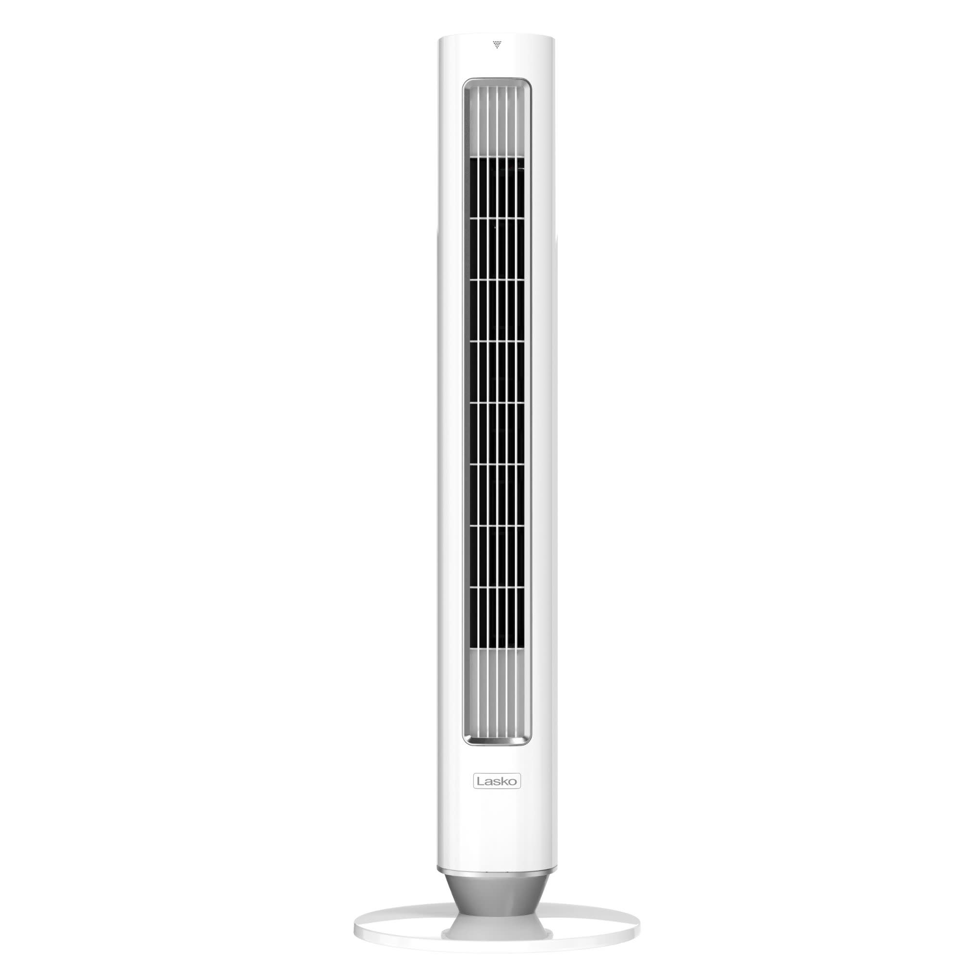 Lasko Pinnacle 40 DC Tower Fan: Oscillating. 12-Speed. Remote. Timer. White - Image 8