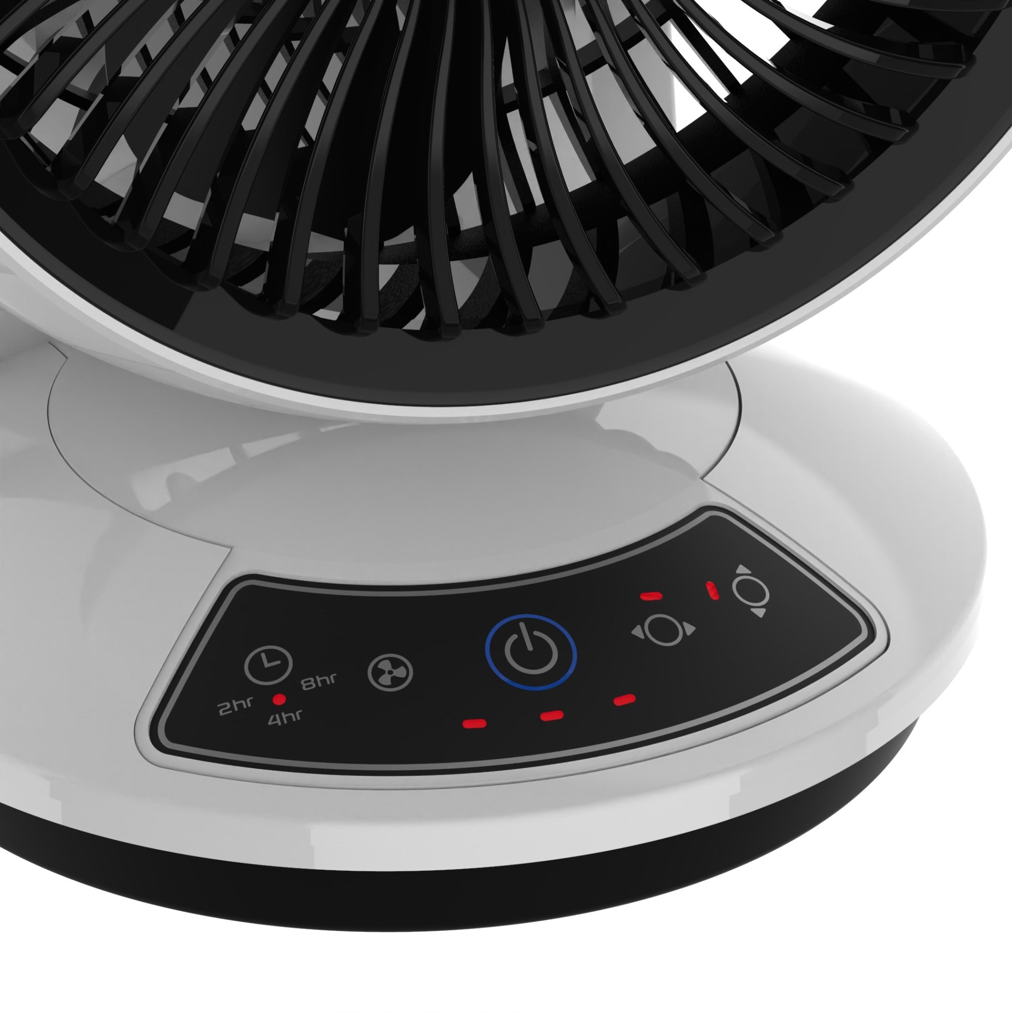 Lasko Whirlwind 7 Table Fan: Dual Oscillation. 3-Speed. Remote. White - Image 8