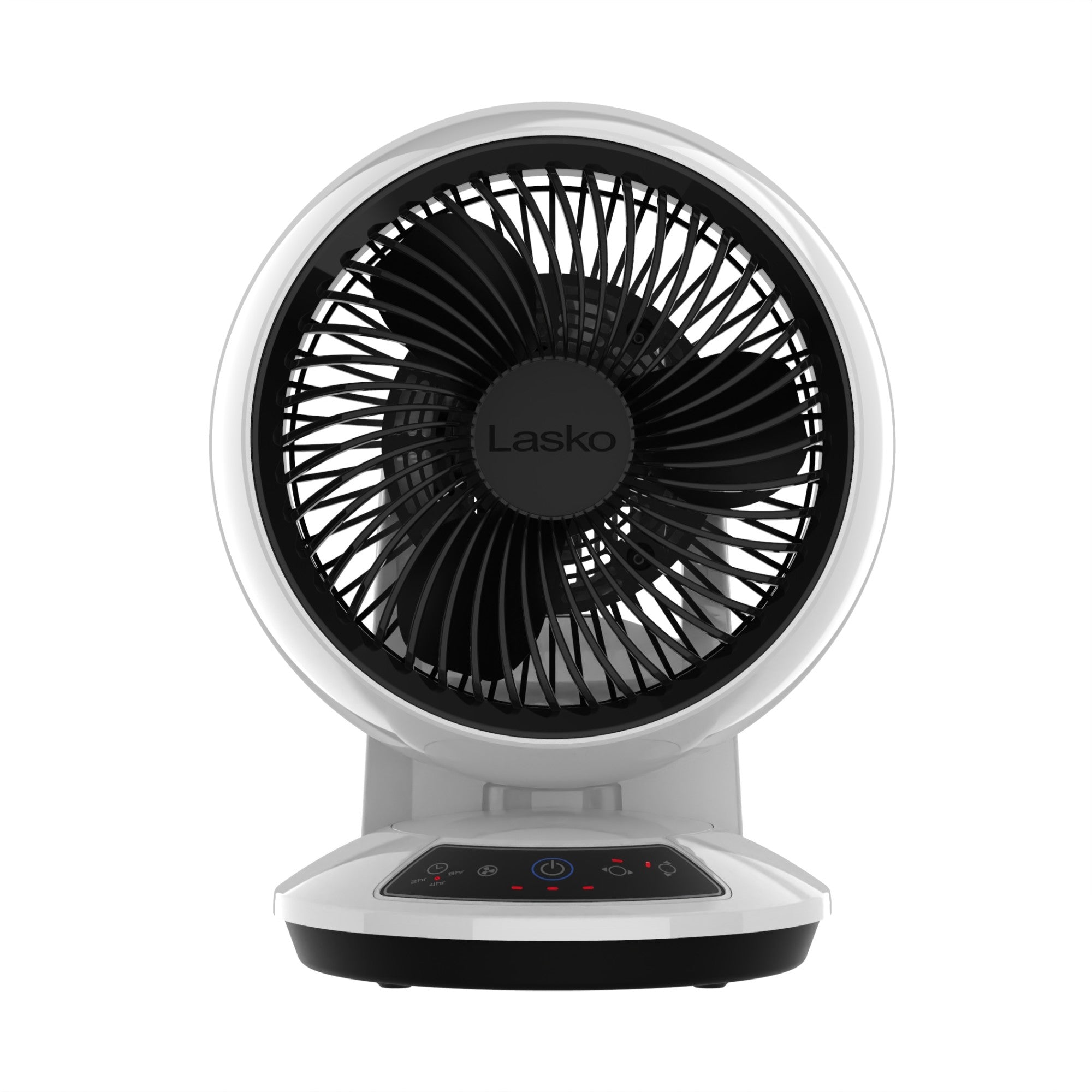 Lasko Whirlwind 7 Table Fan: Dual Oscillation. 3-Speed. Remote. White - Image 7