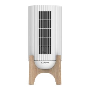 Lasko Artisan 16 Ceramic Tower Space Heater: Oscillating. 2 Heat Settings. Remote. Timer. Tip-Over Switch. Thermostat. White