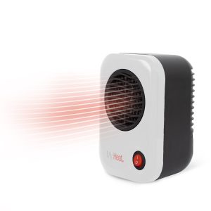 Lasko MyHeat 6 Personal Ceramic Space Heater: 200W. 1 Heat Setting. White
