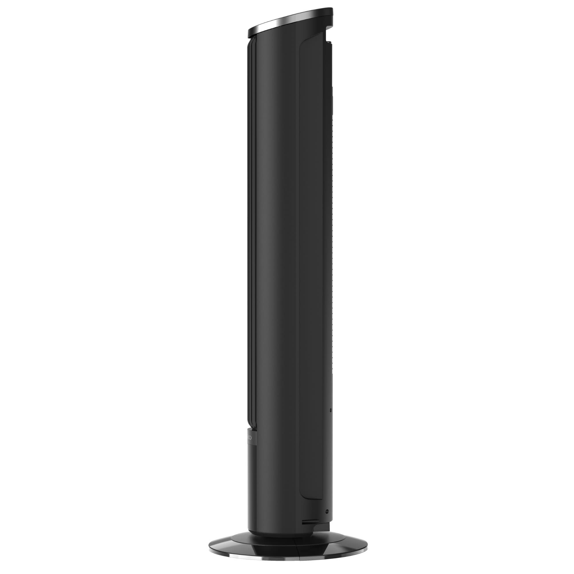 Lasko 42 DC Tower Fan: Oscillating. 12-Speed. Remote. Timer. Black - Image 16