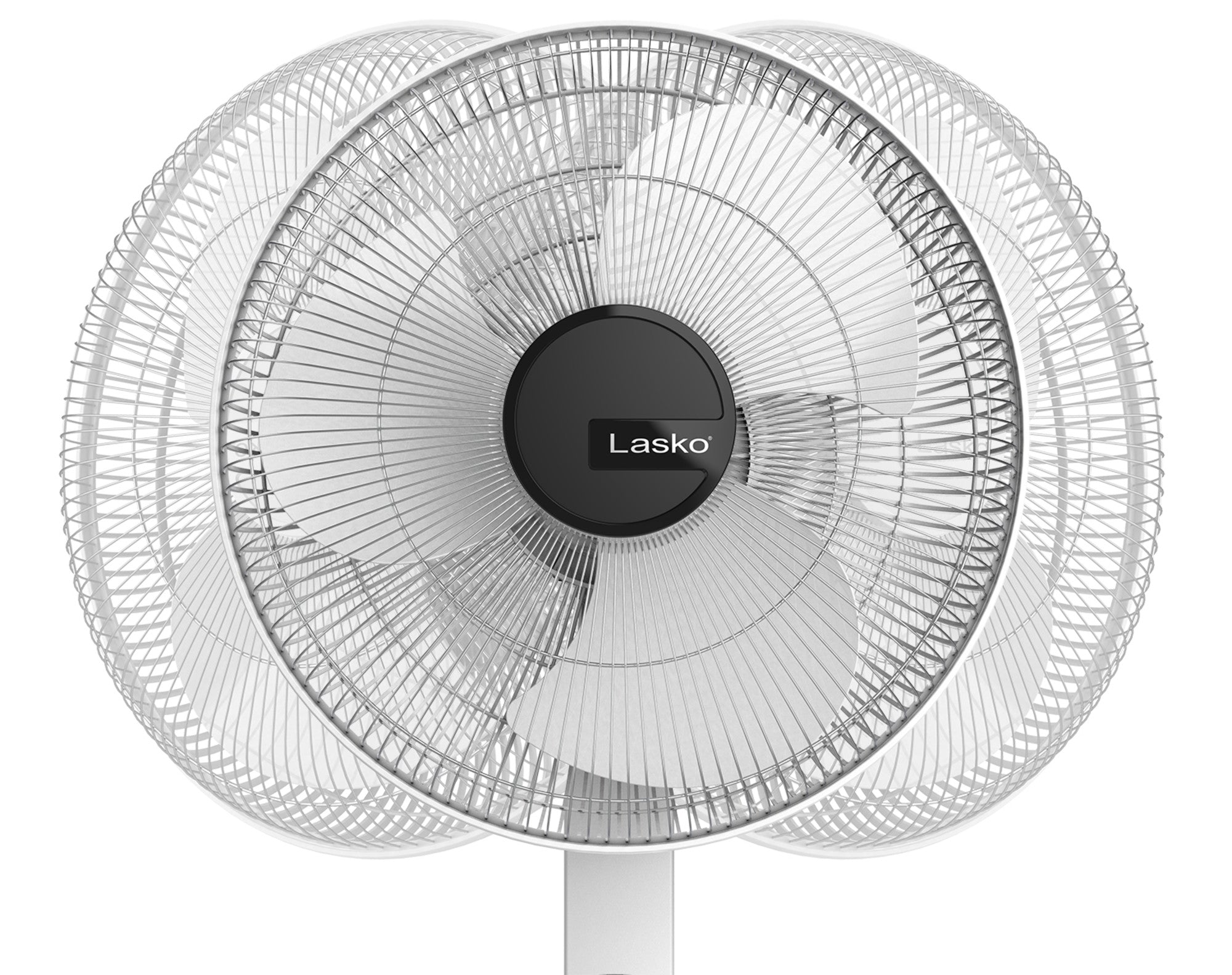 Lasko 16 Pedestal Fan: Oscillating. 4-Speed. Remote. Timer. Thermostat. White - Image 10