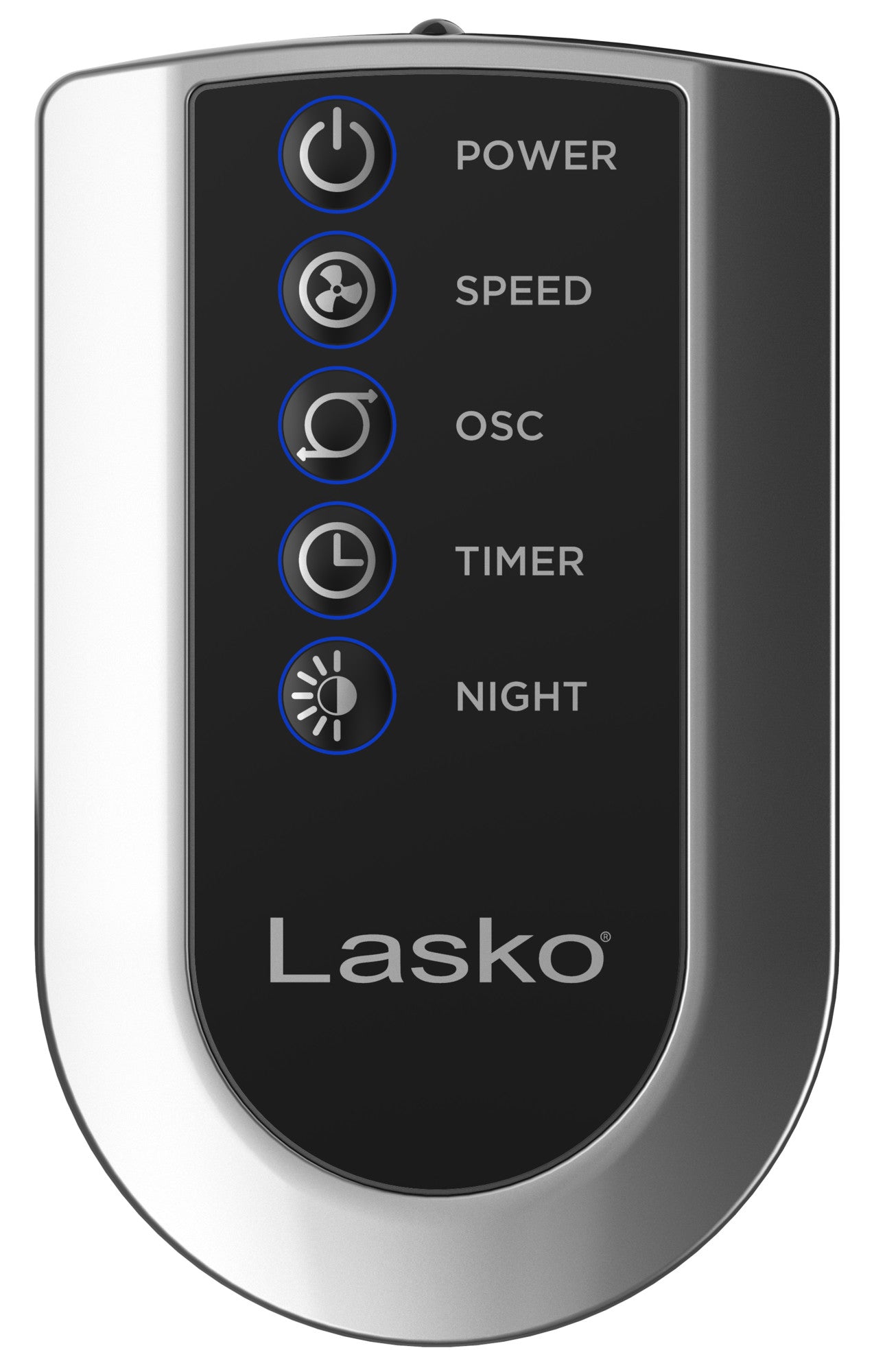 Lasko Wind Curve 42 Tower Fan: Oscillating. 3-Speed. Remote. Timer. Silver - Image 13