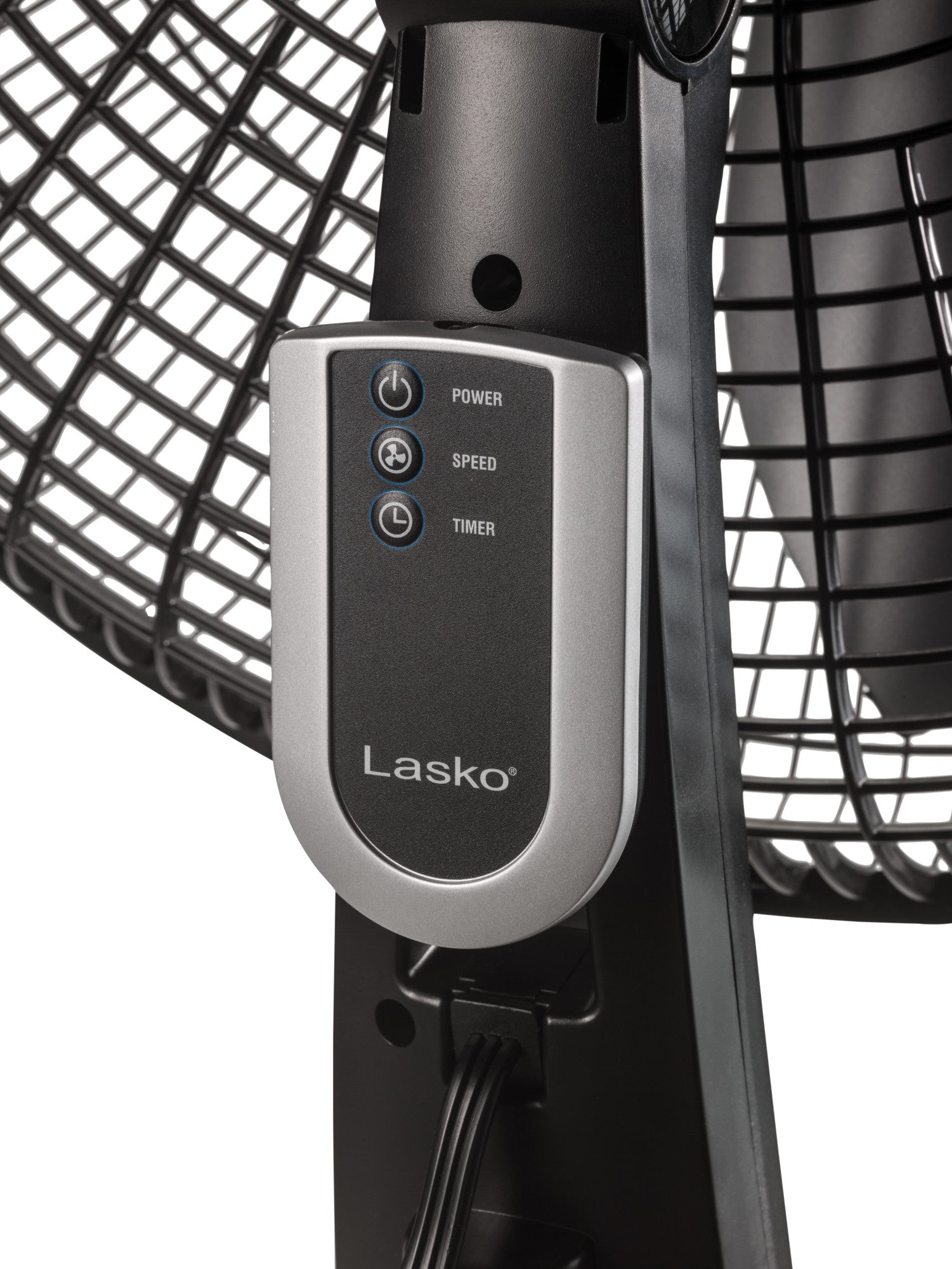 Lasko 20 Pedestal Fan: Oscillating. 4-Speed. Remote. Timer. Black - Image 6